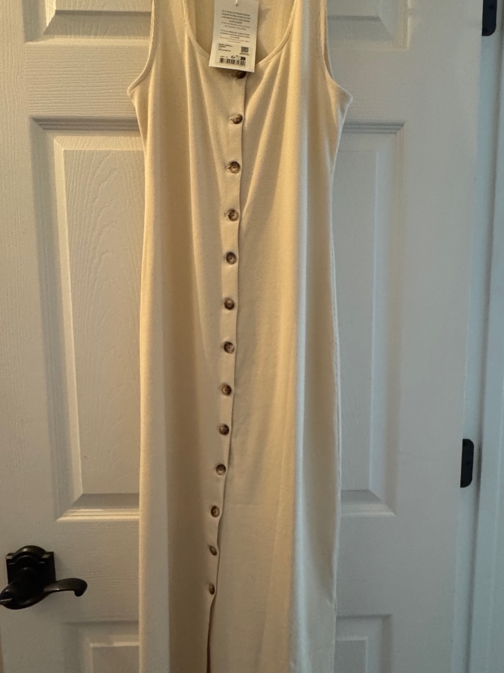 Sezane Fabiola Size Large Maxi Dress NWT - Picture 2 of 5